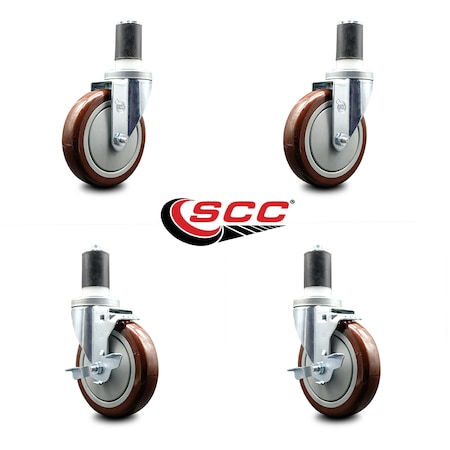 Service Caster Regency Work Table Caster Replacement Set REG-EX20S514-PPUB-MRN-112-2-TLB-2